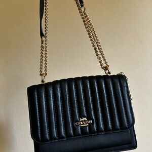 Coach Klare Crossbody Linear Quilting